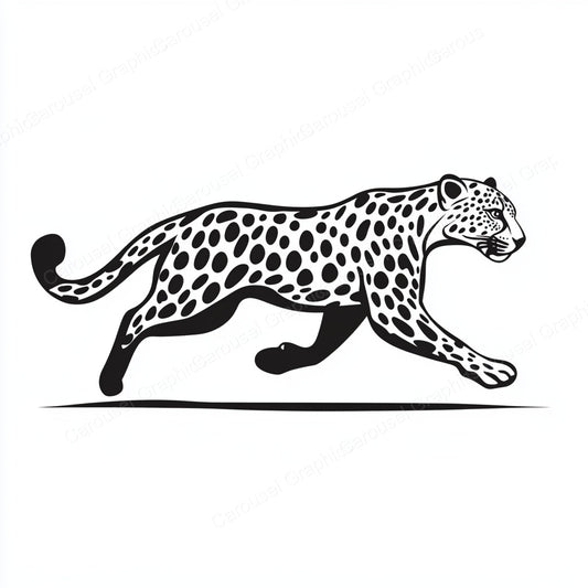 Leopard Vector Graphic preview