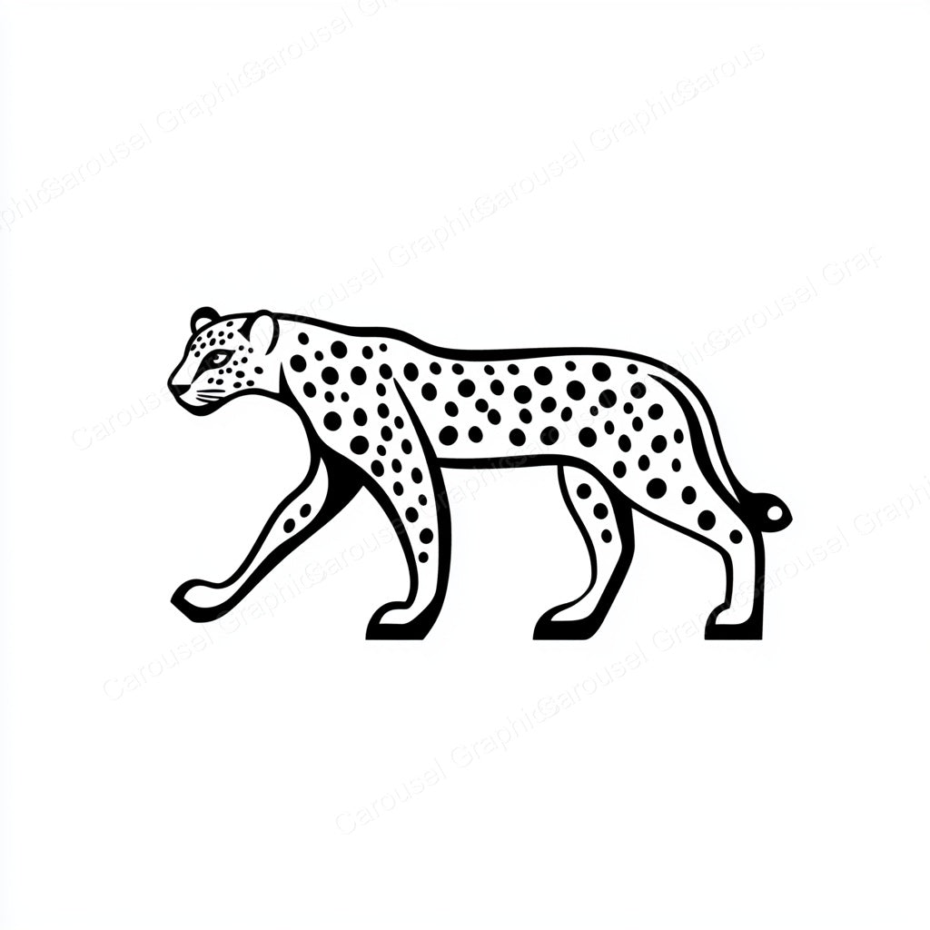 Leopard Vector Graphic preview