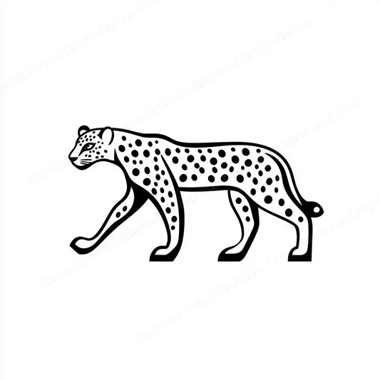Leopard Vector Graphic preview