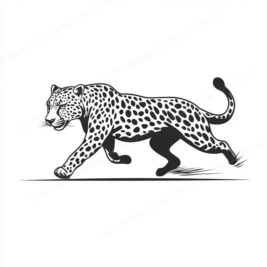 Leopard Vector Graphic preview