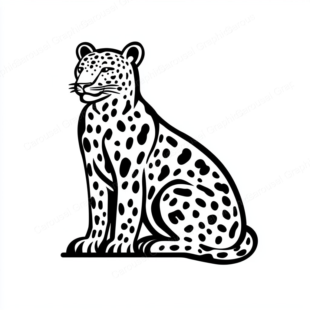 Leopard Vector Graphic preview
