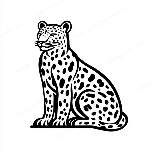 Leopard Vector Graphic preview