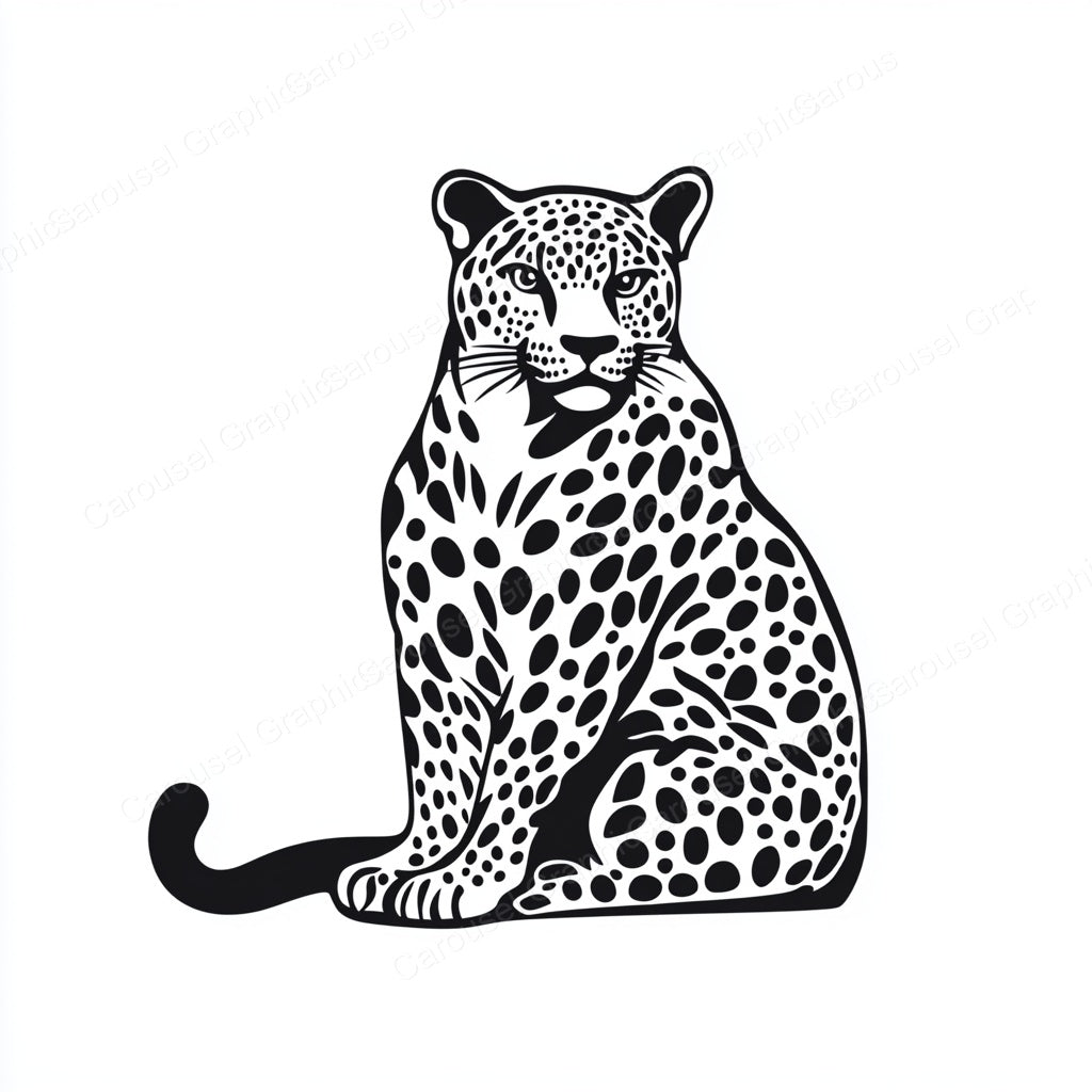 Leopard Vector Graphic preview
