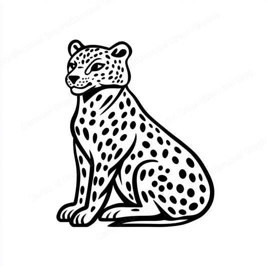 Leopard Vector Graphic preview