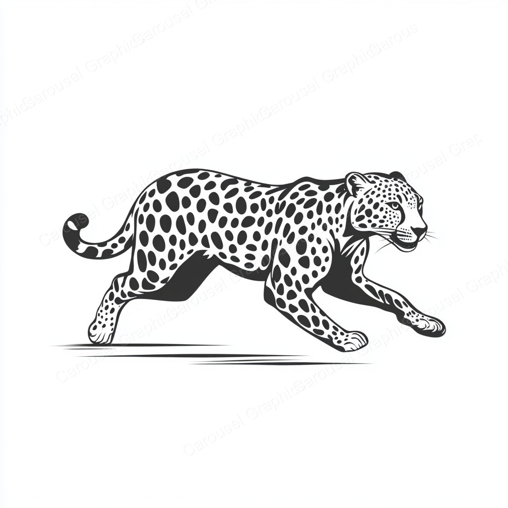 Leopard Vector Graphic preview