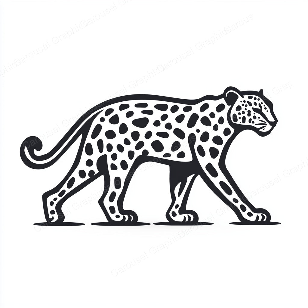 Leopard Vector Graphic preview