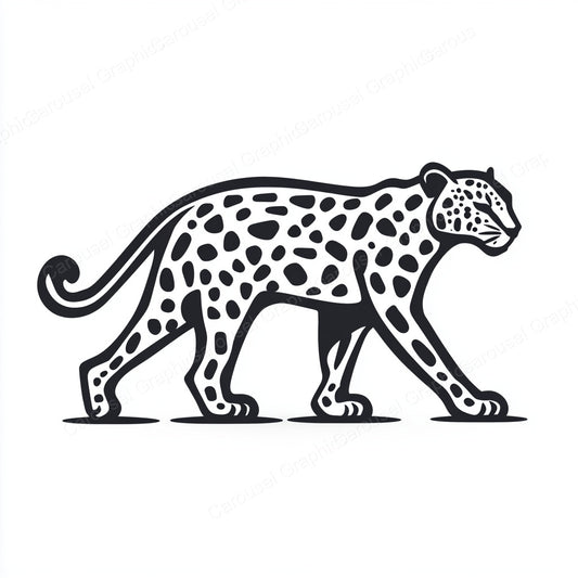 Leopard Vector Graphic preview