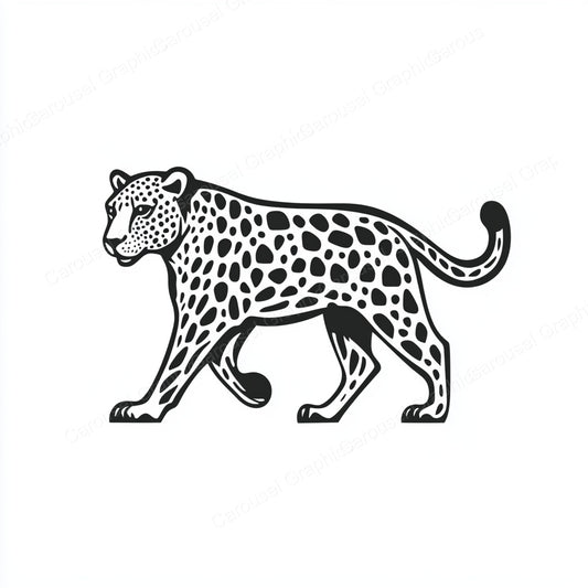 Leopard Vector Graphic preview
