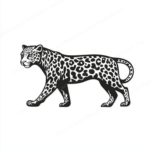 Leopard Vector Graphic preview