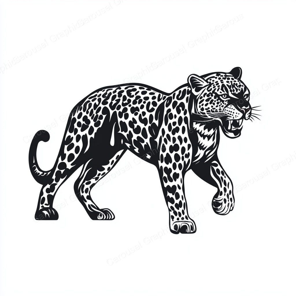Leopard Vector Graphic preview