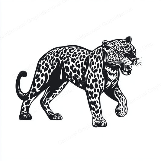 Leopard Vector Graphic preview