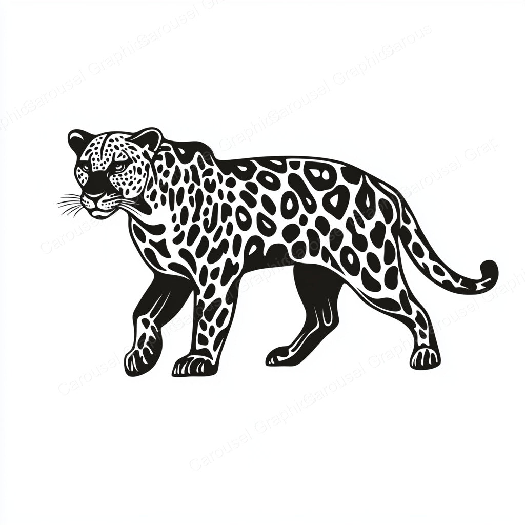 Leopard Vector Graphic preview