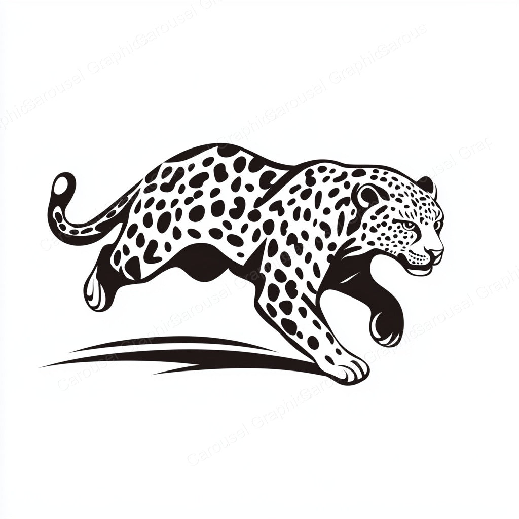 Leopard Vector Graphic preview