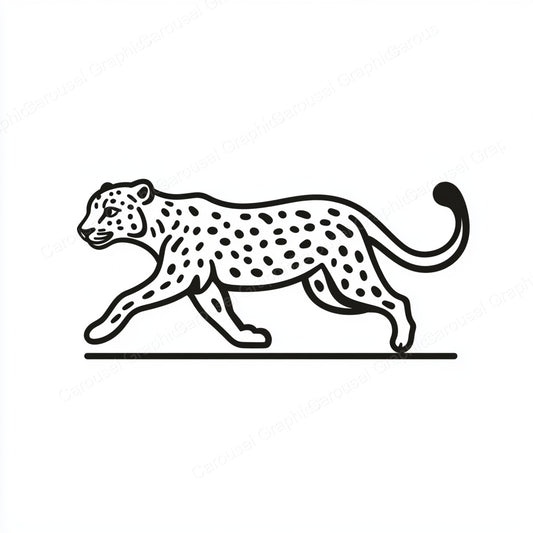 Leopard Vector Graphic preview
