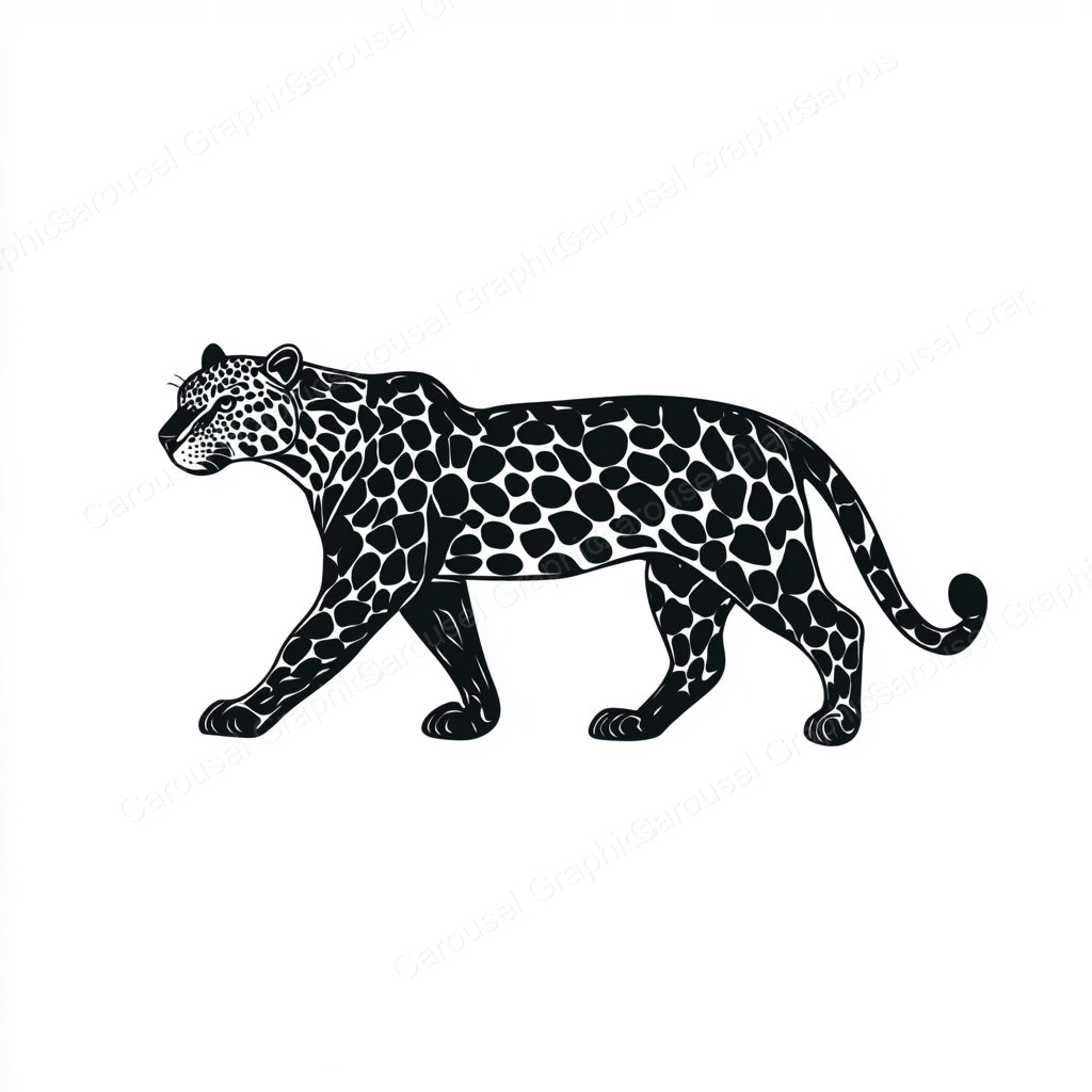 Leopard Vector Graphic preview