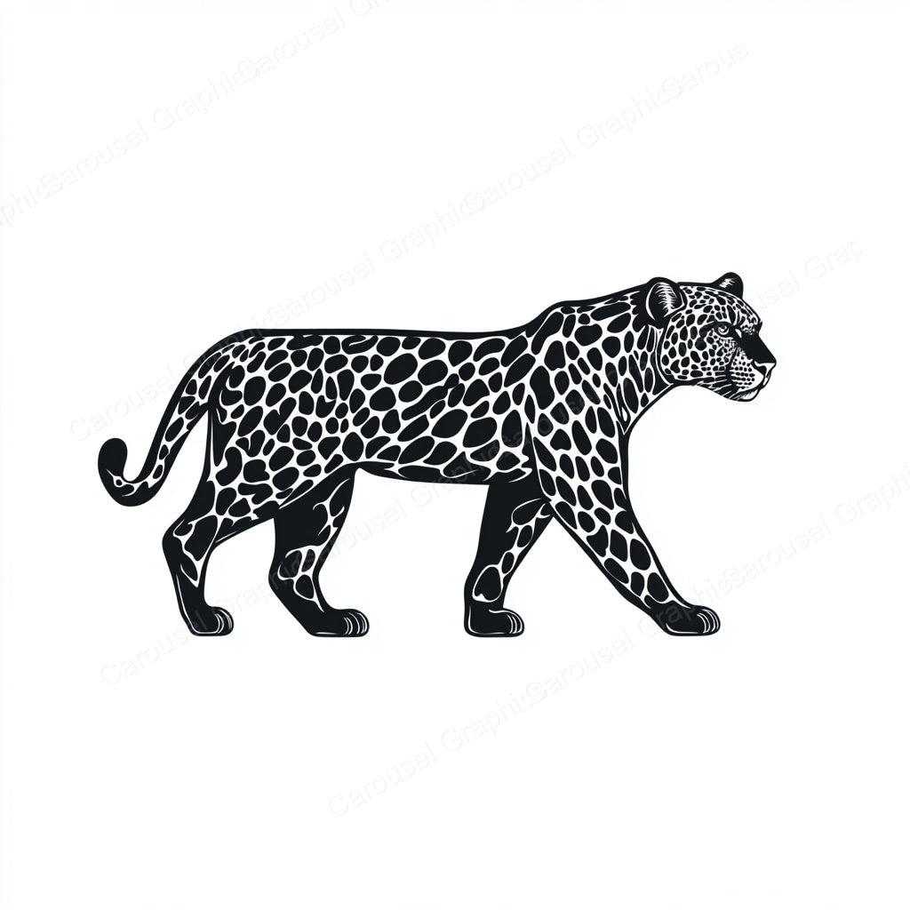 Leopard Vector Graphic preview