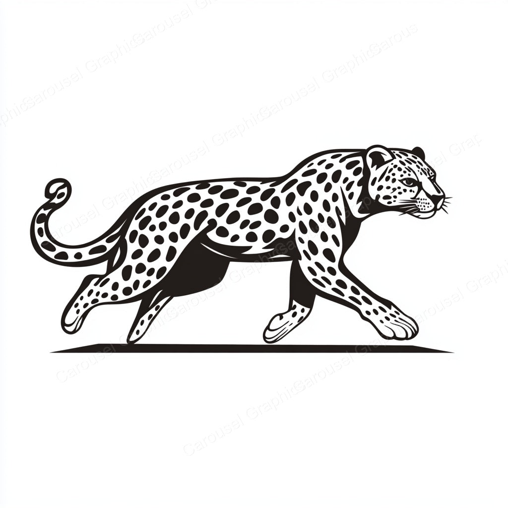 Leopard Vector Graphic preview
