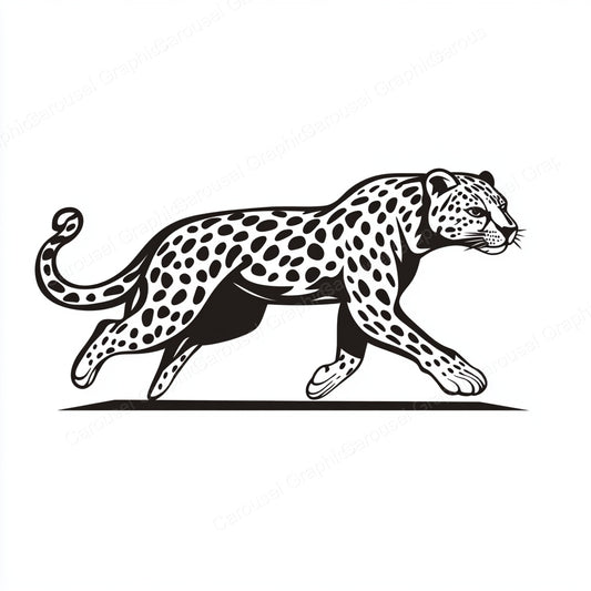 Leopard Vector Graphic preview