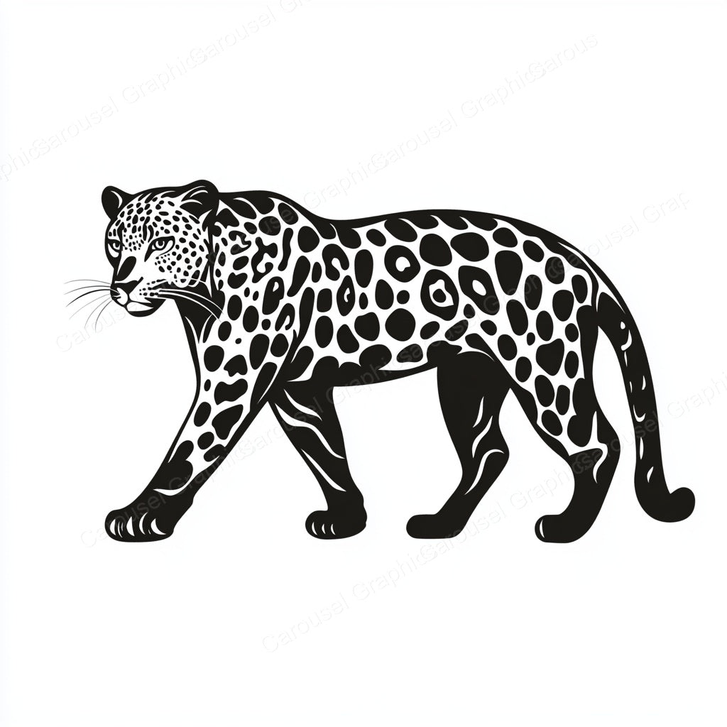 Leopard Vector Graphic preview