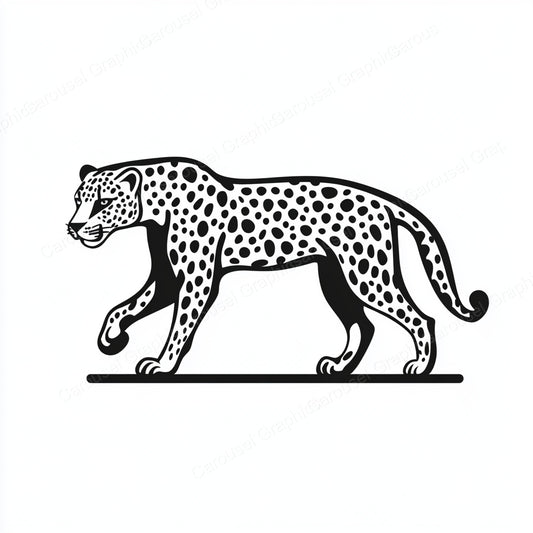 Leopard Vector Graphic preview
