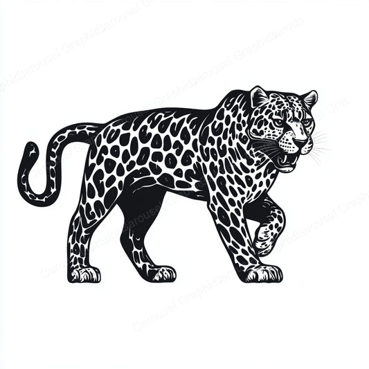 Leopard Vector Graphic preview