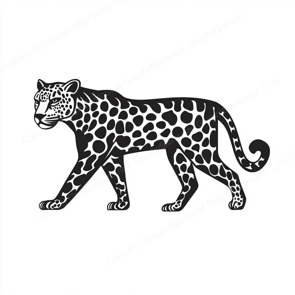 Leopard Vector Graphic preview