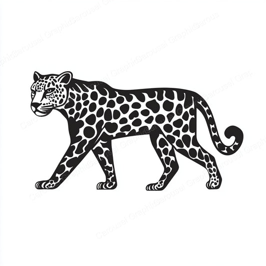 Leopard Vector Graphic preview