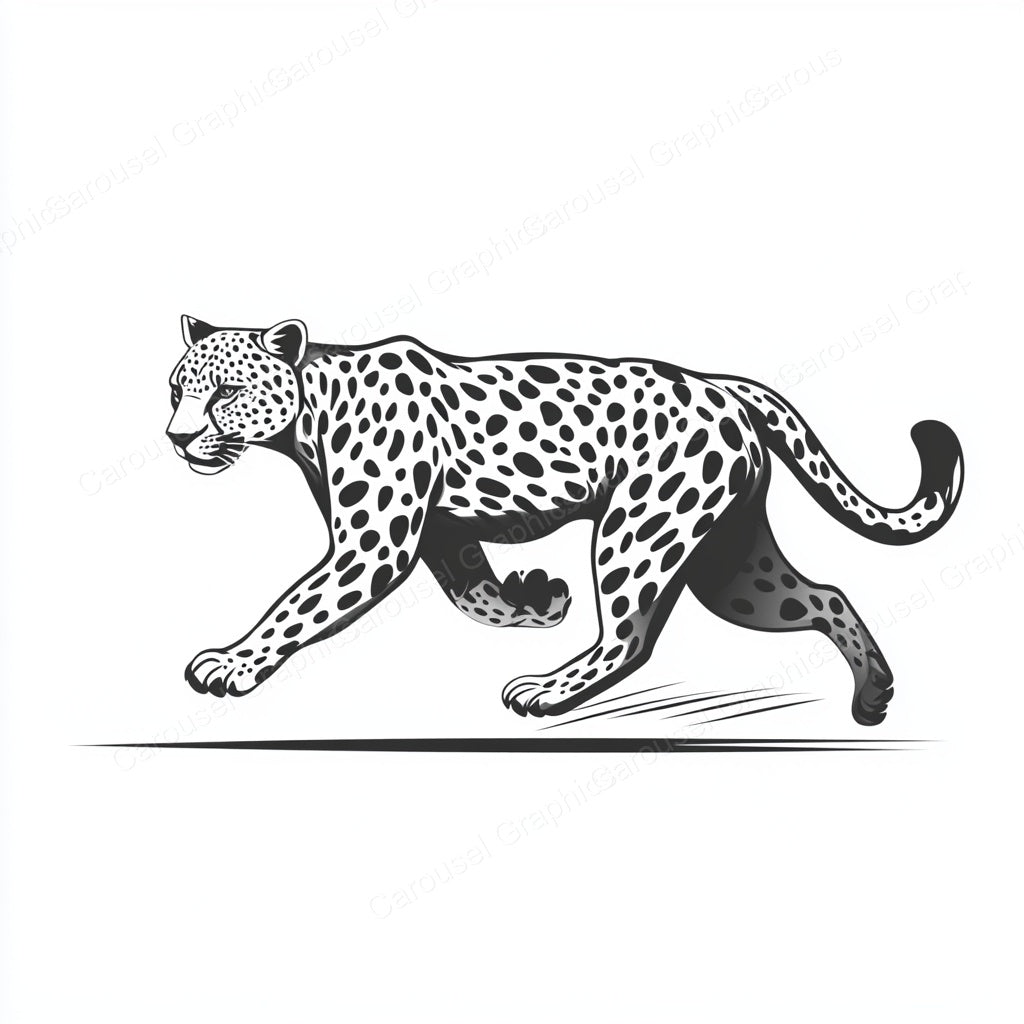 Leopard Vector Graphic preview