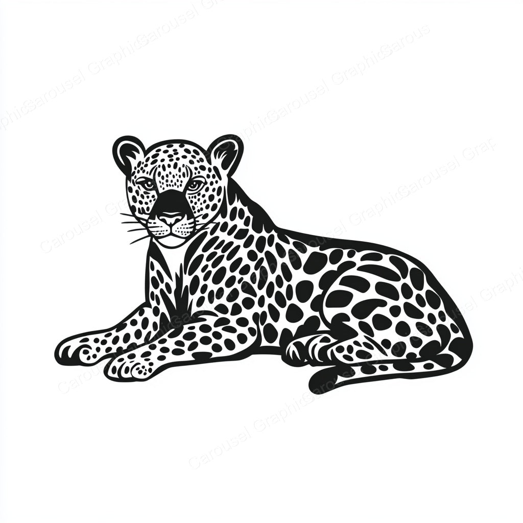 Leopard Vector Graphic preview