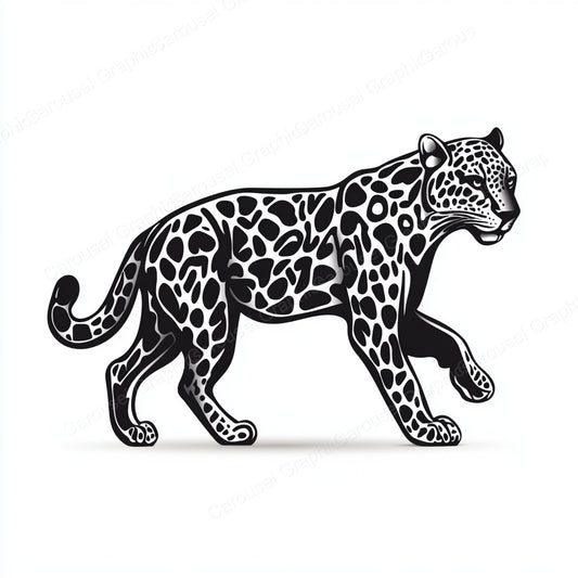 Leopard Vector Graphic preview