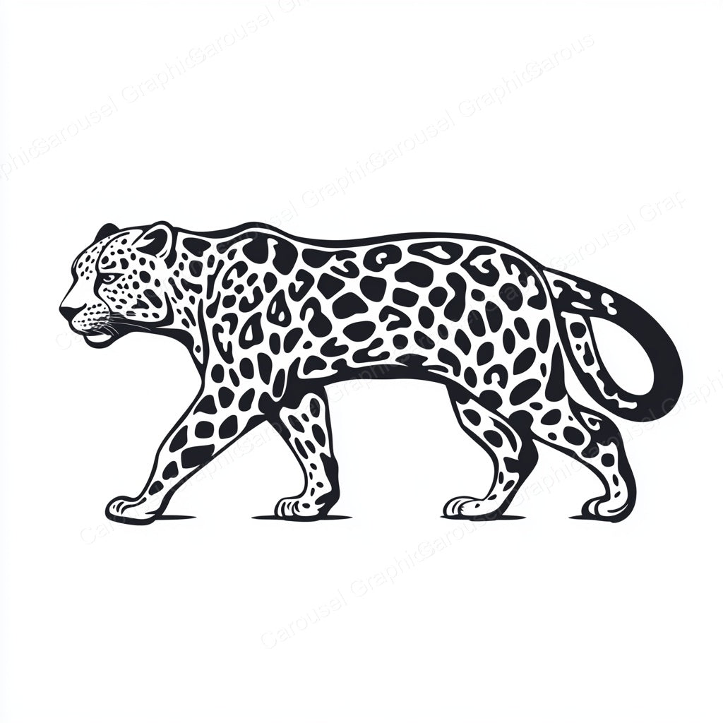 Leopard Vector Graphic preview