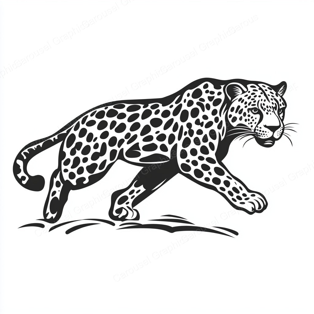 Leopard Vector Graphic preview