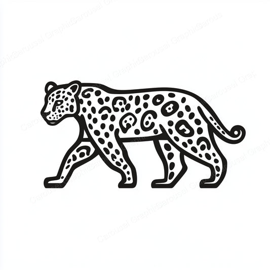 Leopard Vector Graphic preview