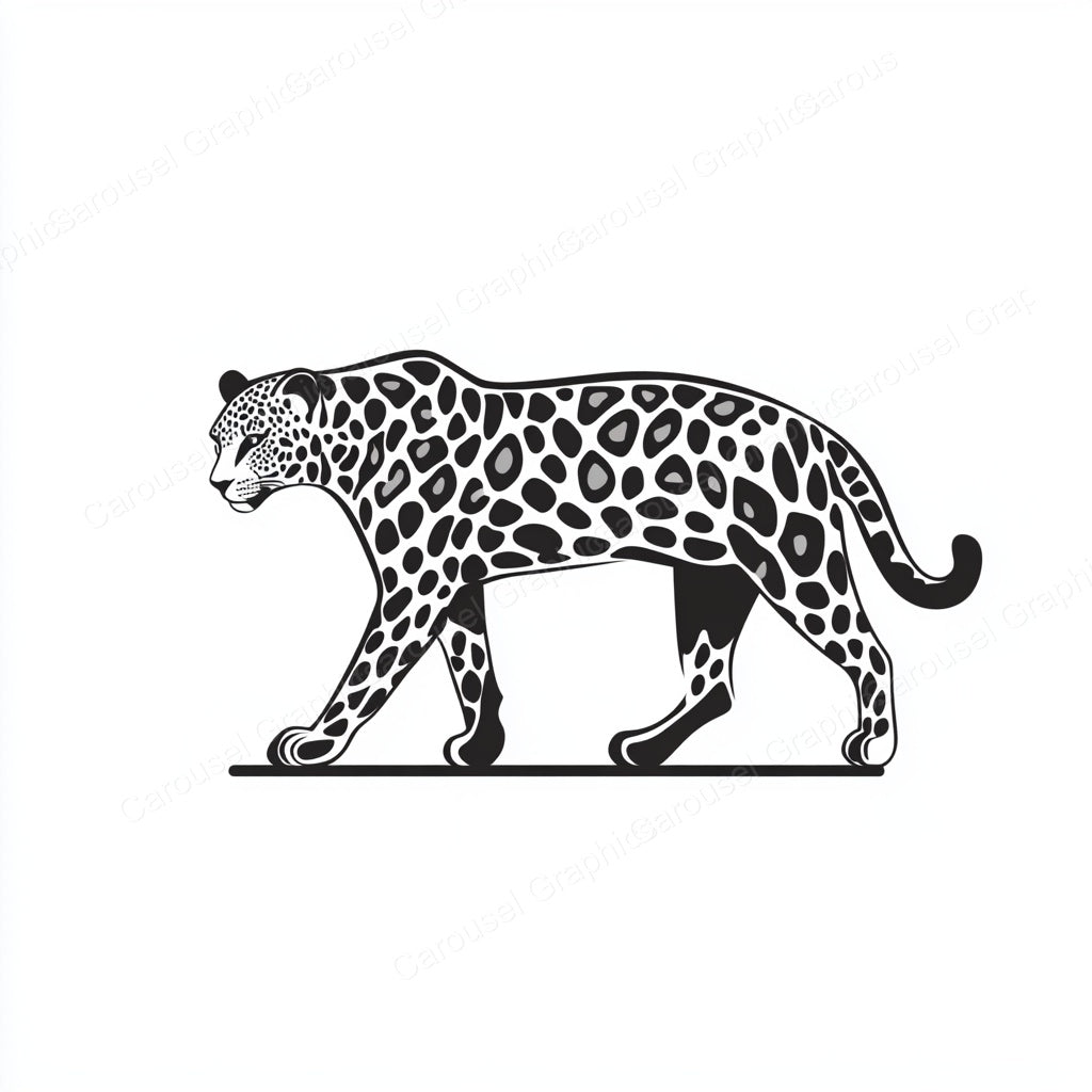 Leopard Vector Graphic preview