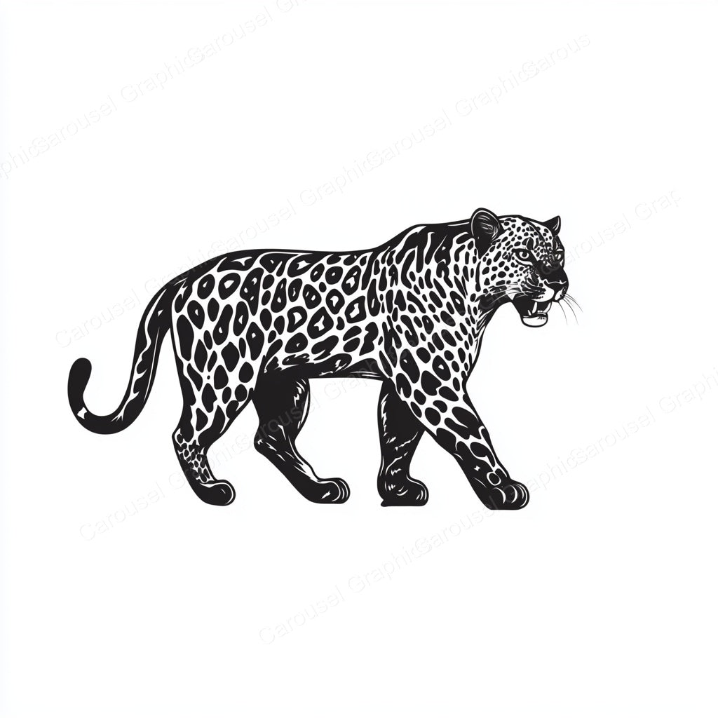 Leopard Vector Graphic preview