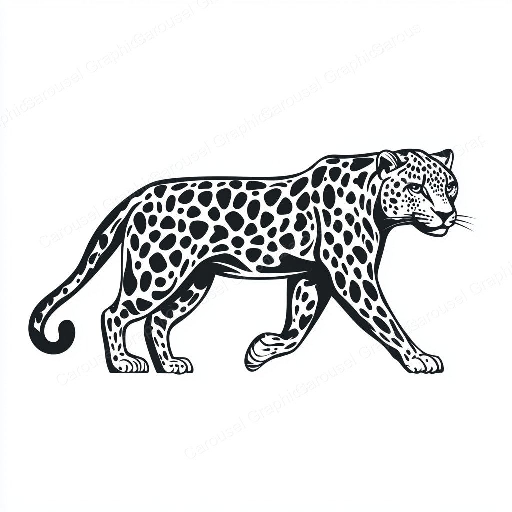 Leopard Vector Graphic preview