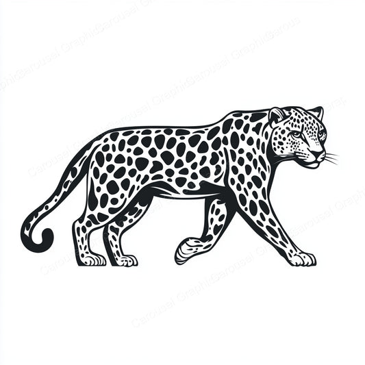 Leopard Vector Graphic preview