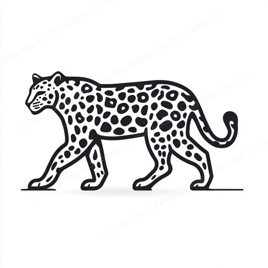 Leopard Vector Graphic preview