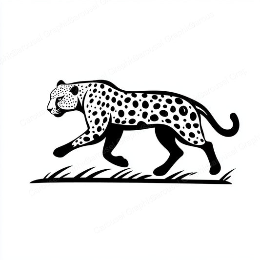 Leopard Vector Graphic preview