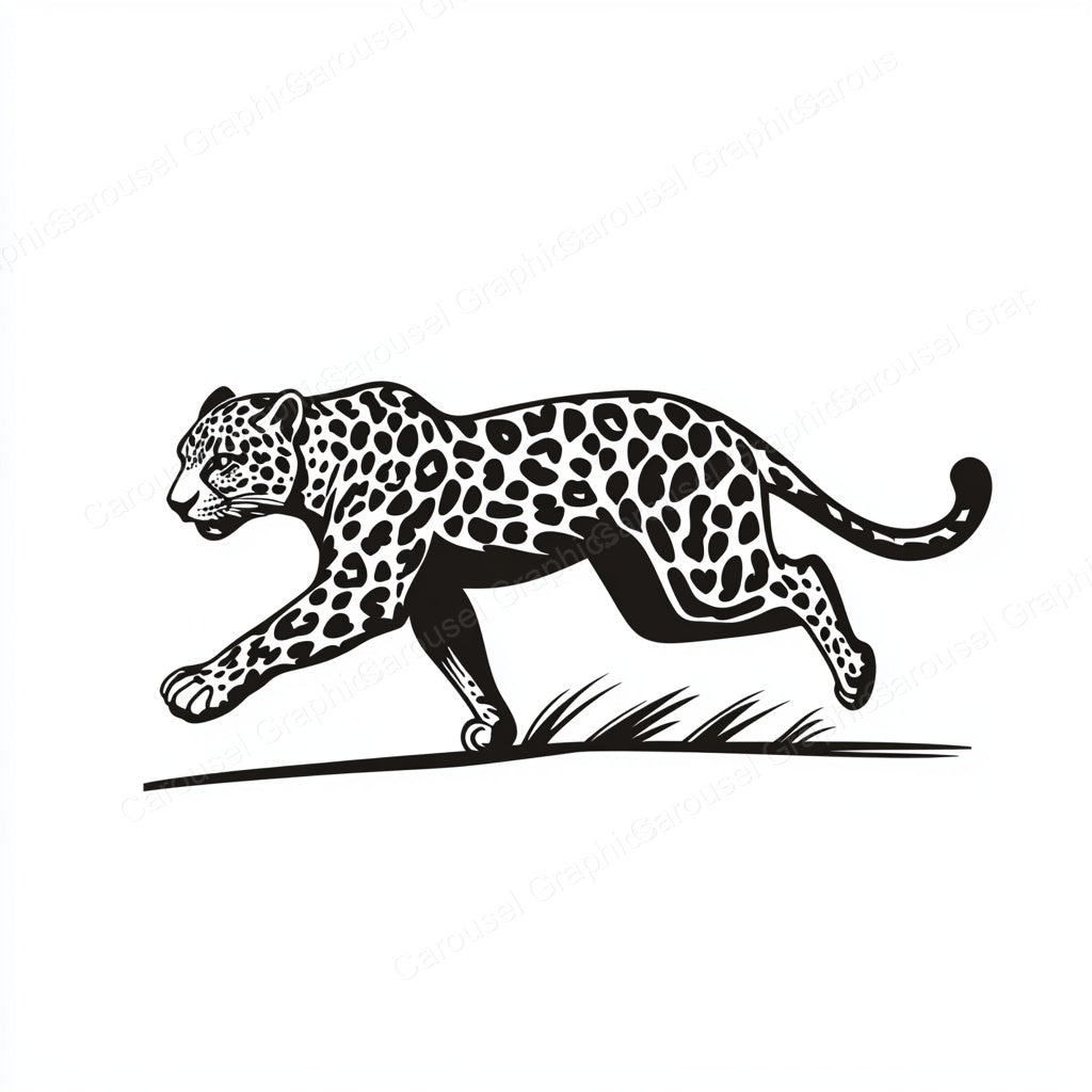 Leopard Vector Graphic preview