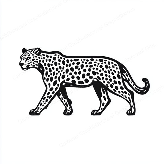 Leopard Vector Graphic preview