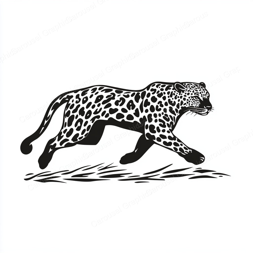 Leopard Vector Graphic preview