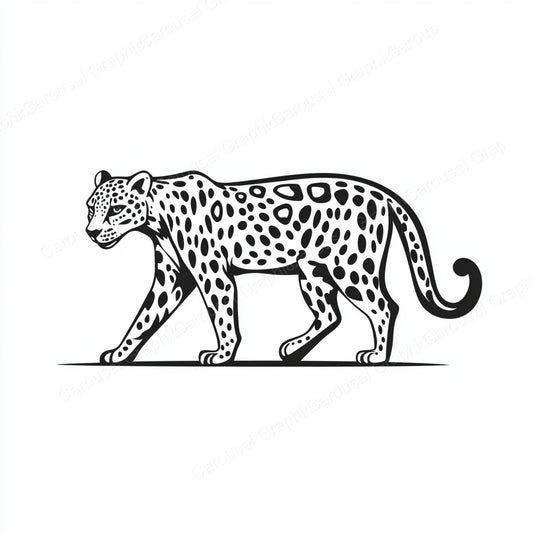 Leopard Vector Graphic preview