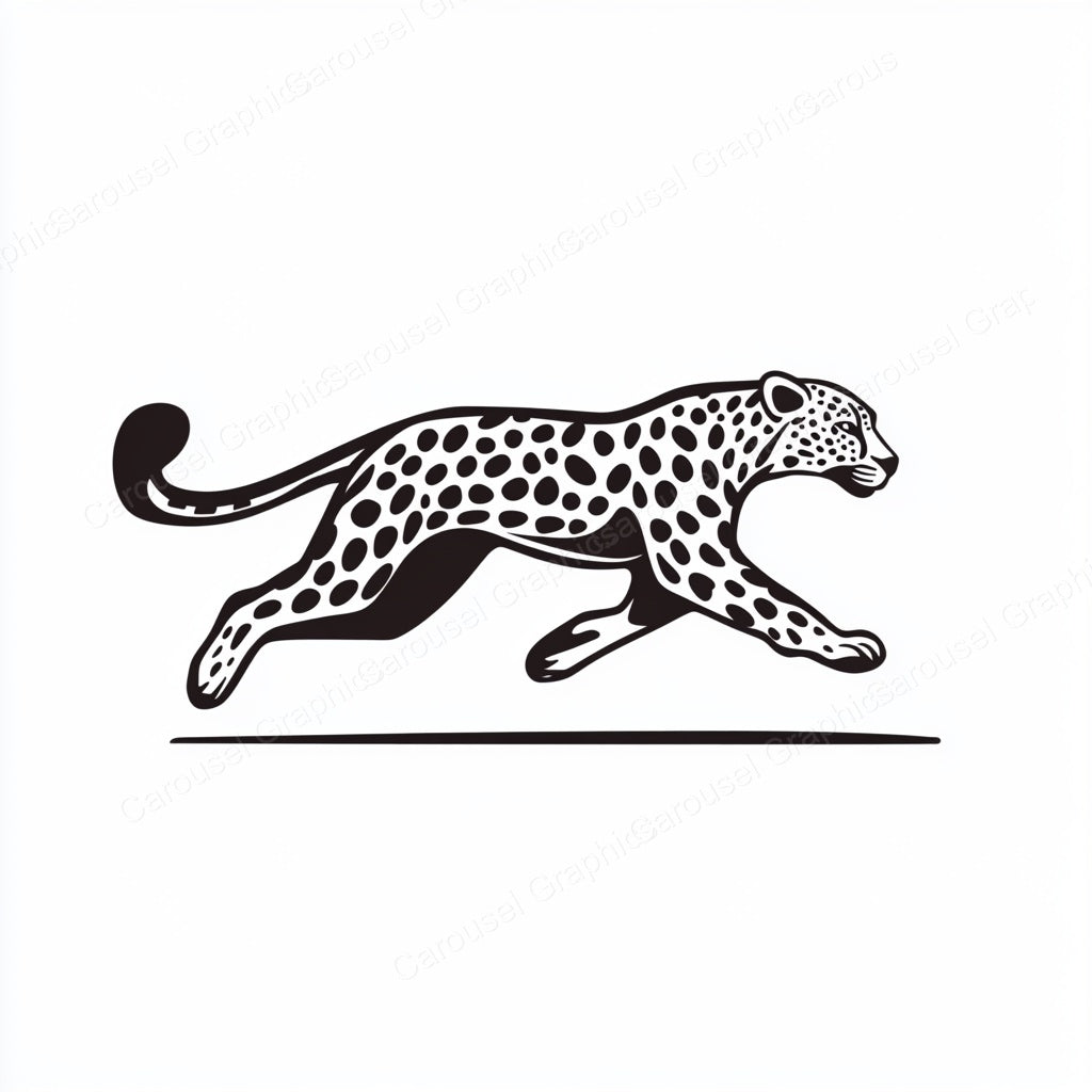 Leopard Vector Graphic preview