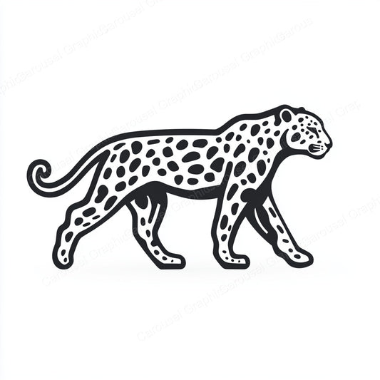 Leopard Vector Graphic preview