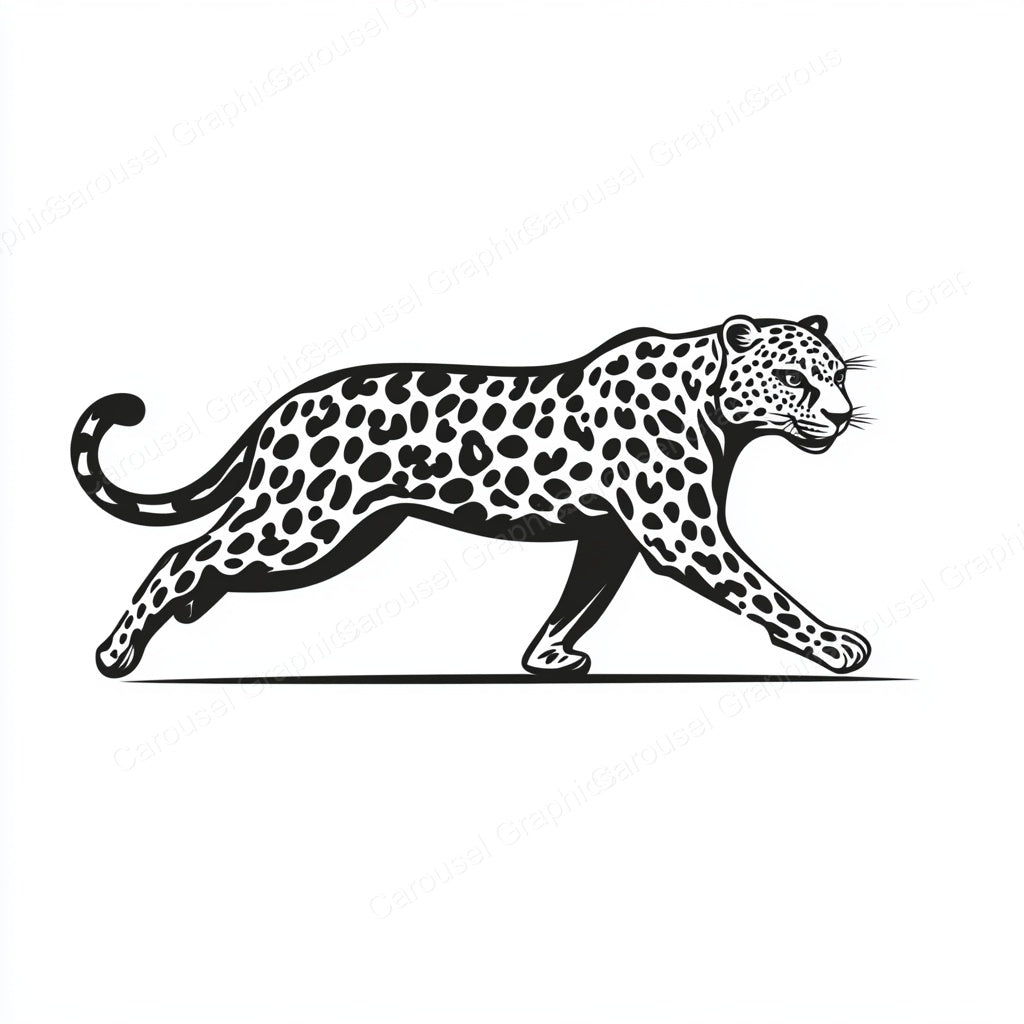Leopard Vector Graphic preview