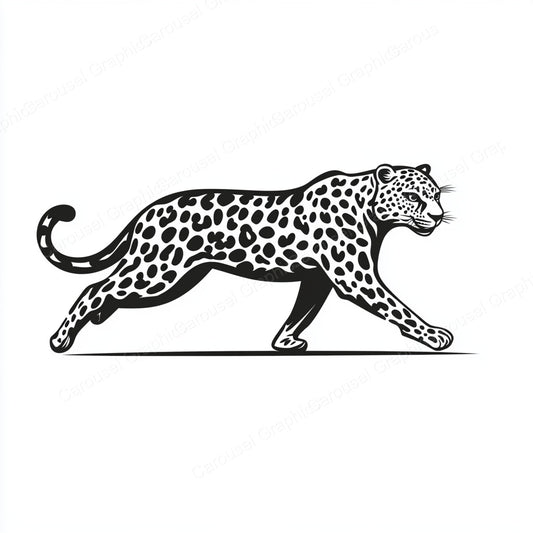 Leopard Vector Graphic preview
