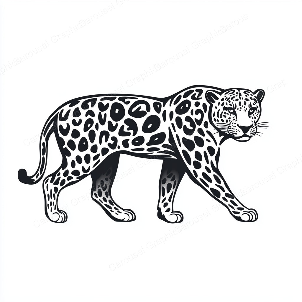 Leopard Vector Graphic preview