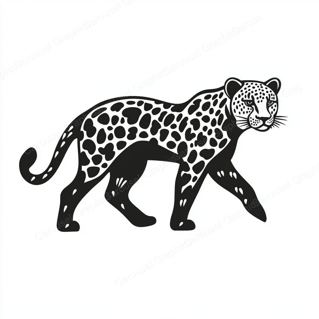 Leopard Vector Graphic preview