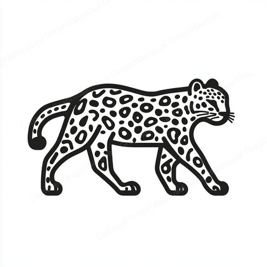 Leopard Vector Graphic preview